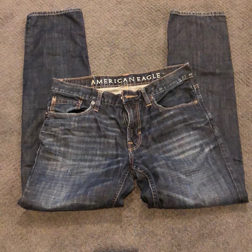 Men’s American Eagle slim lightweight jeans